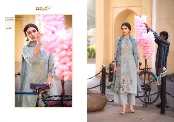 Zulfat Numaish Designer Cotton Embroidery Dress Materials